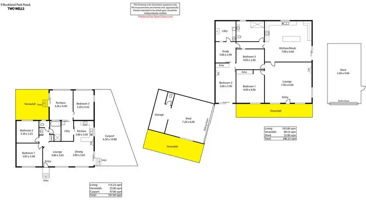Floorplan of Homely house listing, 9 Buckland Park Road, Two Wells SA 5501