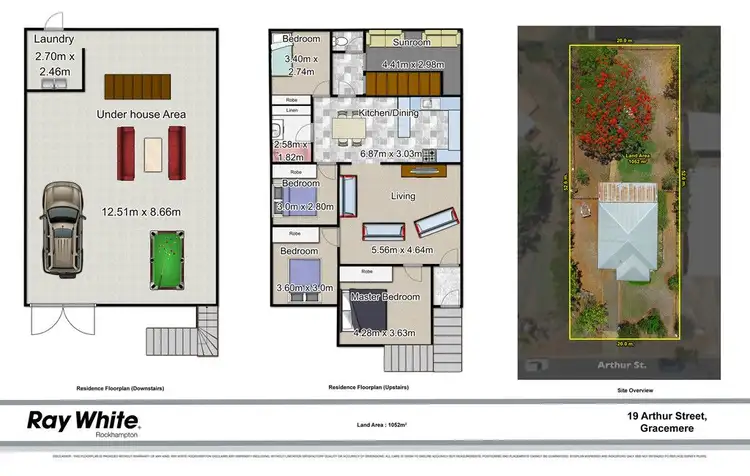 Floorplan of Homely house listing, 19 Arthur Street, Gracemere QLD 4702