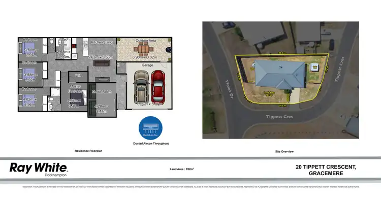 Floorplan of Homely house listing, 20 Tippett Crescent, Gracemere QLD 4702