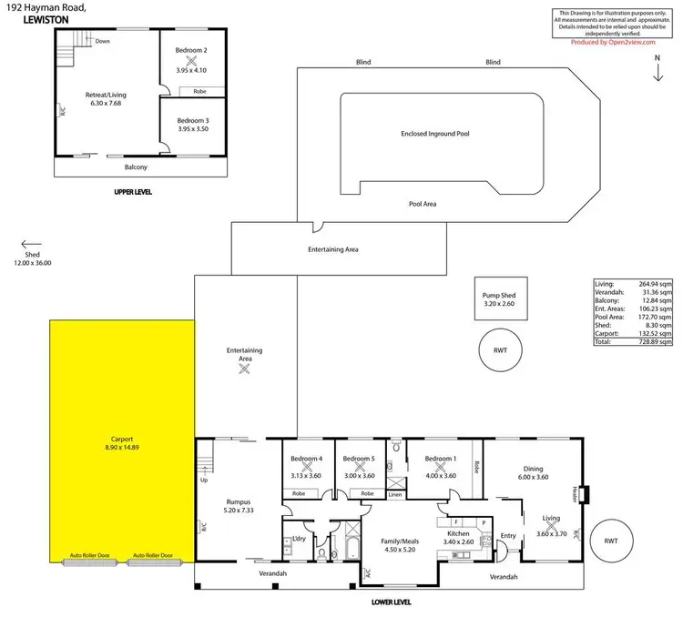 Floorplan of Homely house listing, 192 Hayman Road, Lewiston SA 5501
