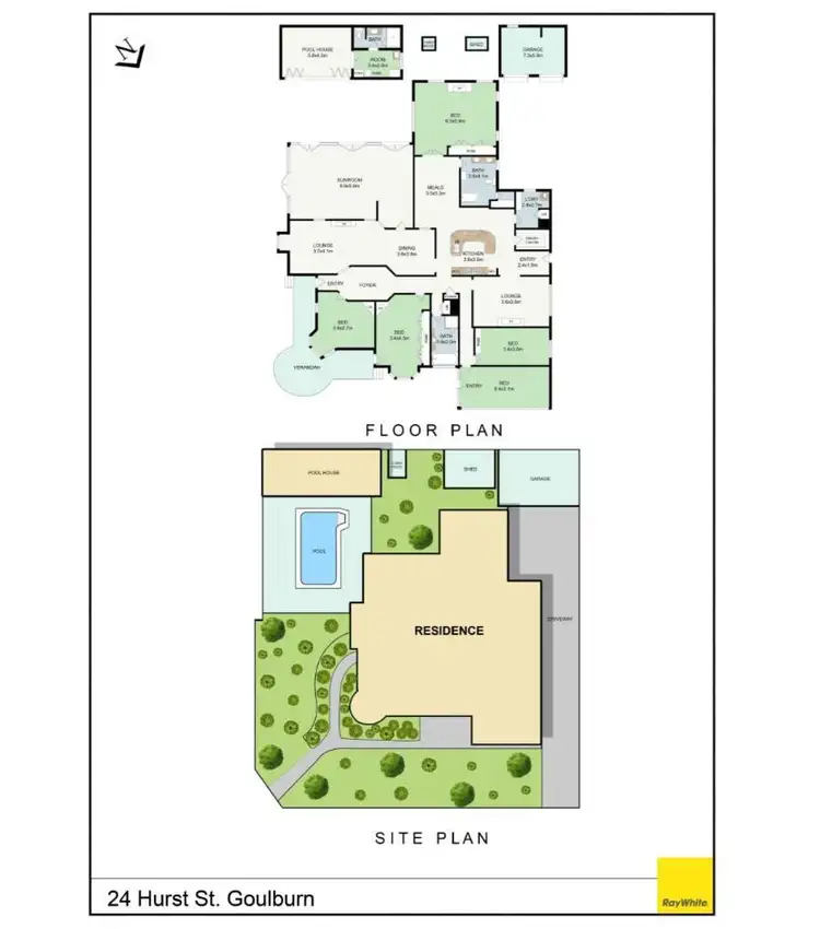 Floorplan of Homely house listing, 24 Hurst Street, Goulburn NSW 2580