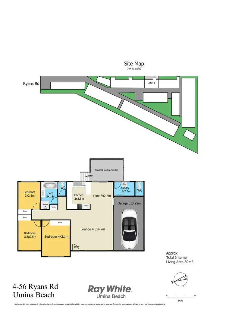 Floorplan of Homely villa listing, 4/56 Ryans Road, Umina Beach NSW 2257