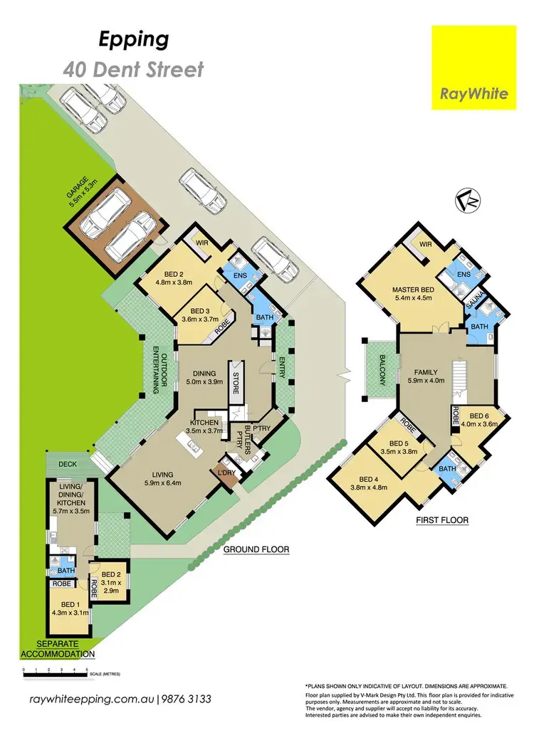 Floorplan of Homely house listing, 40 Dent Street, Epping NSW 2121
