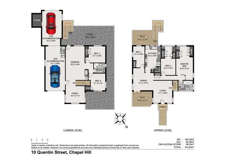 Floorplan of Homely house listing, 10 Quentin Street, Chapel Hill QLD 4069