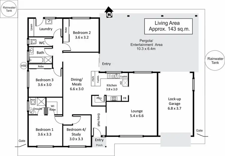 Floorplan of Homely house listing, 8 Xanadu Court, Berri SA 5343