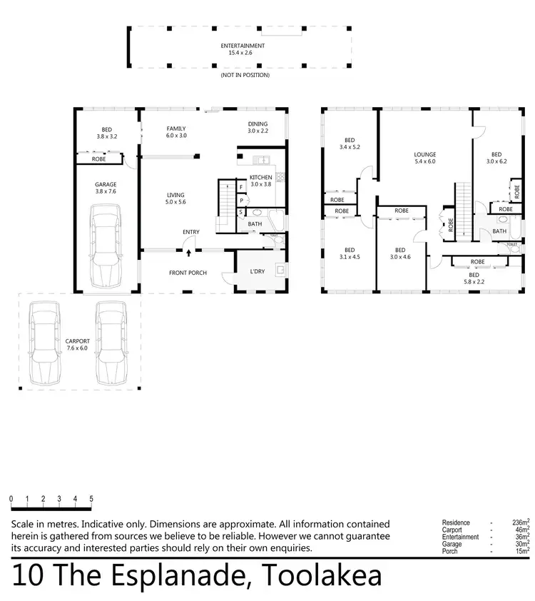 Floorplan of Homely house listing, 10 The Esplanade, Toolakea QLD 4818