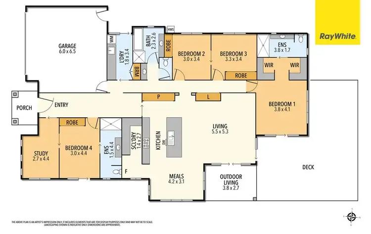 Floorplan of Homely house listing, 4 Sanctuary Drive, Cowes VIC 3922