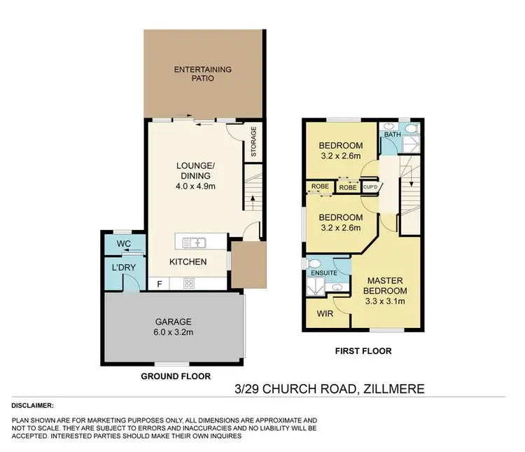 Floorplan of Homely unit listing, 3/29 Church Road, Zillmere QLD 4034