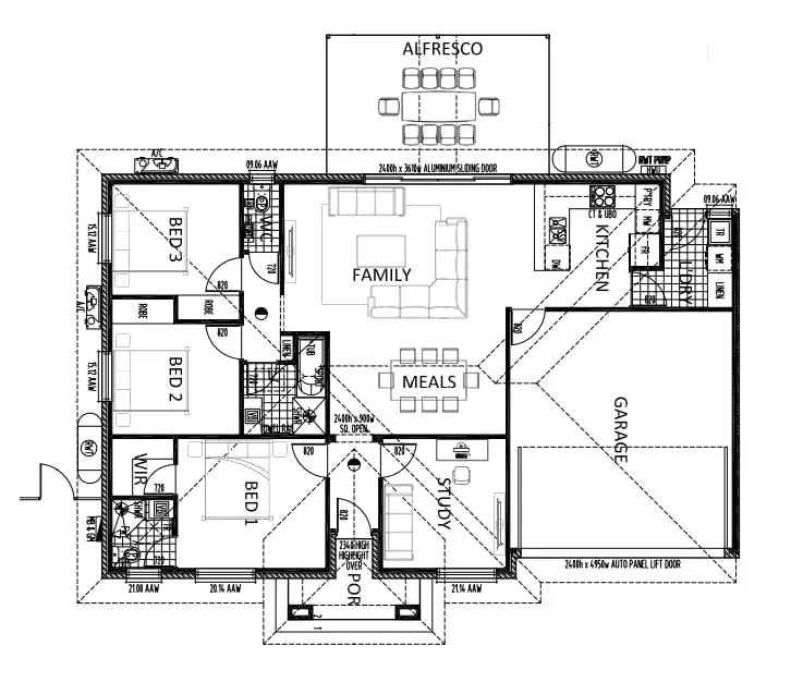 Floorplan of Homely house listing, Address available on request