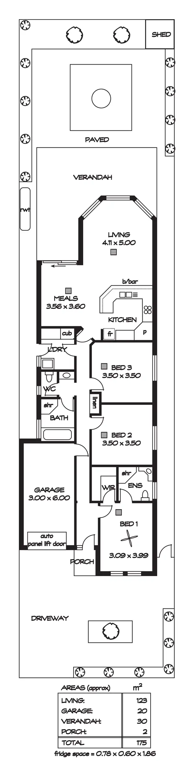 Floorplan of Homely house listing, 9A Glamis Avenue, Tranmere SA 5073