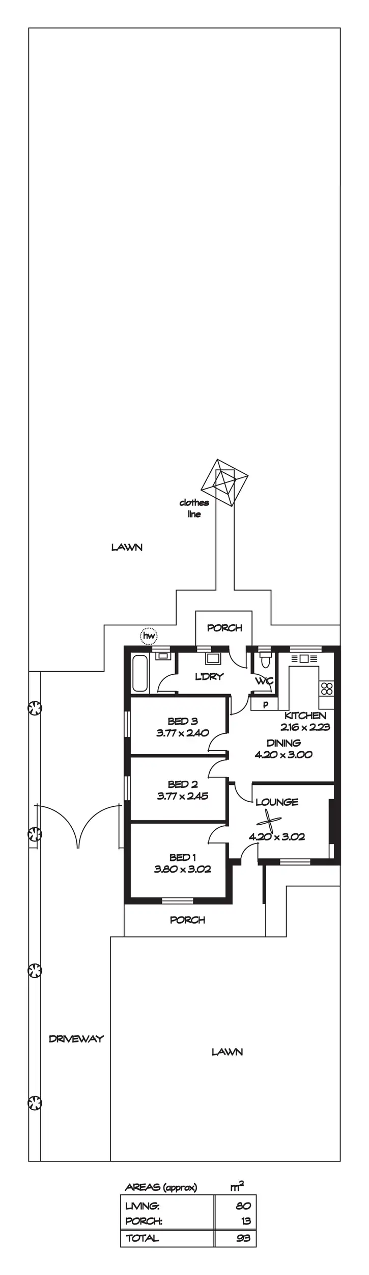Floorplan of Homely house listing, 23 Smitham Street, Elizabeth Grove SA 5112