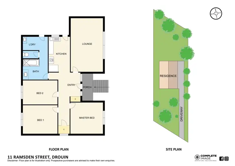 Floorplan of Homely house listing, 11 Ramsden Street, Drouin VIC 3818