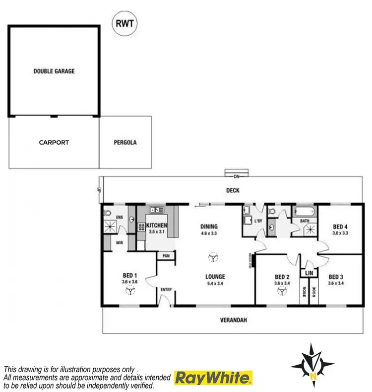 Floorplan of Homely house listing, 41 Downer Avenue, Goolwa South SA 5214