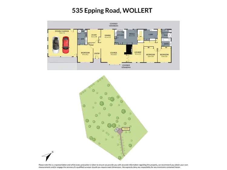 Floorplan of Homely rural property listing, 535 Epping Road, Wollert VIC 3750