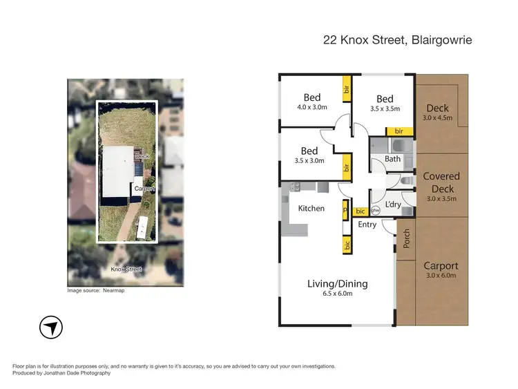 Floorplan of Homely house listing, 22 Knox Road, Blairgowrie VIC 3942