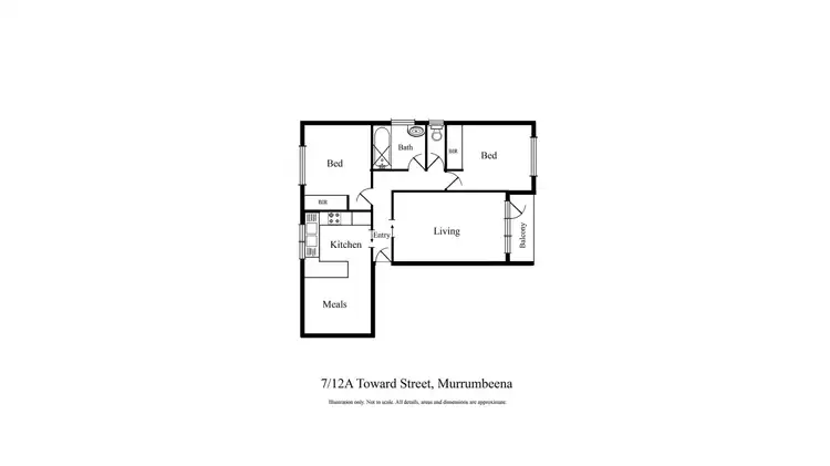 Floorplan of Homely apartment listing, Address available on request