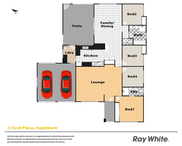 Floorplan of Homely house listing, Address available on request