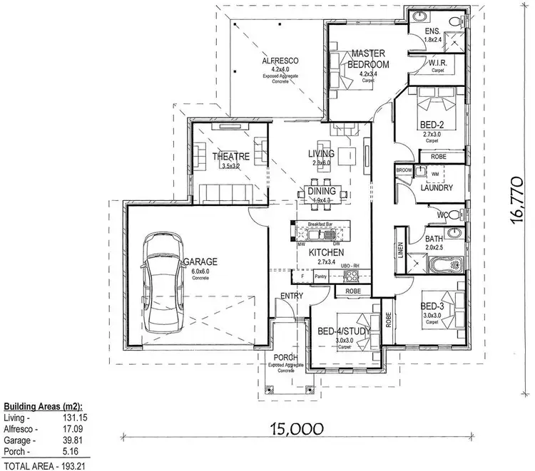 Floorplan of Homely house listing, 6 Robert Place, Yamanto QLD 4305