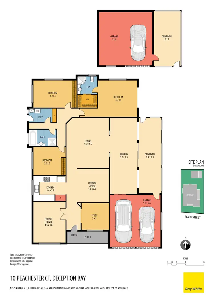 Floorplan of Homely house listing, 10 Peachester Court, Deception Bay QLD 4508