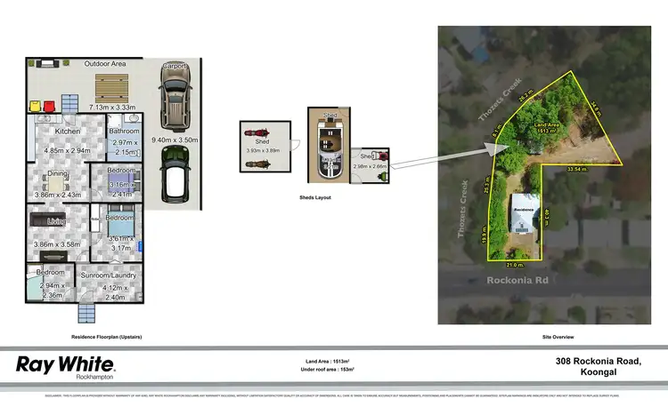 Floorplan of Homely house listing, 308 Rockonia Road, Koongal QLD 4701