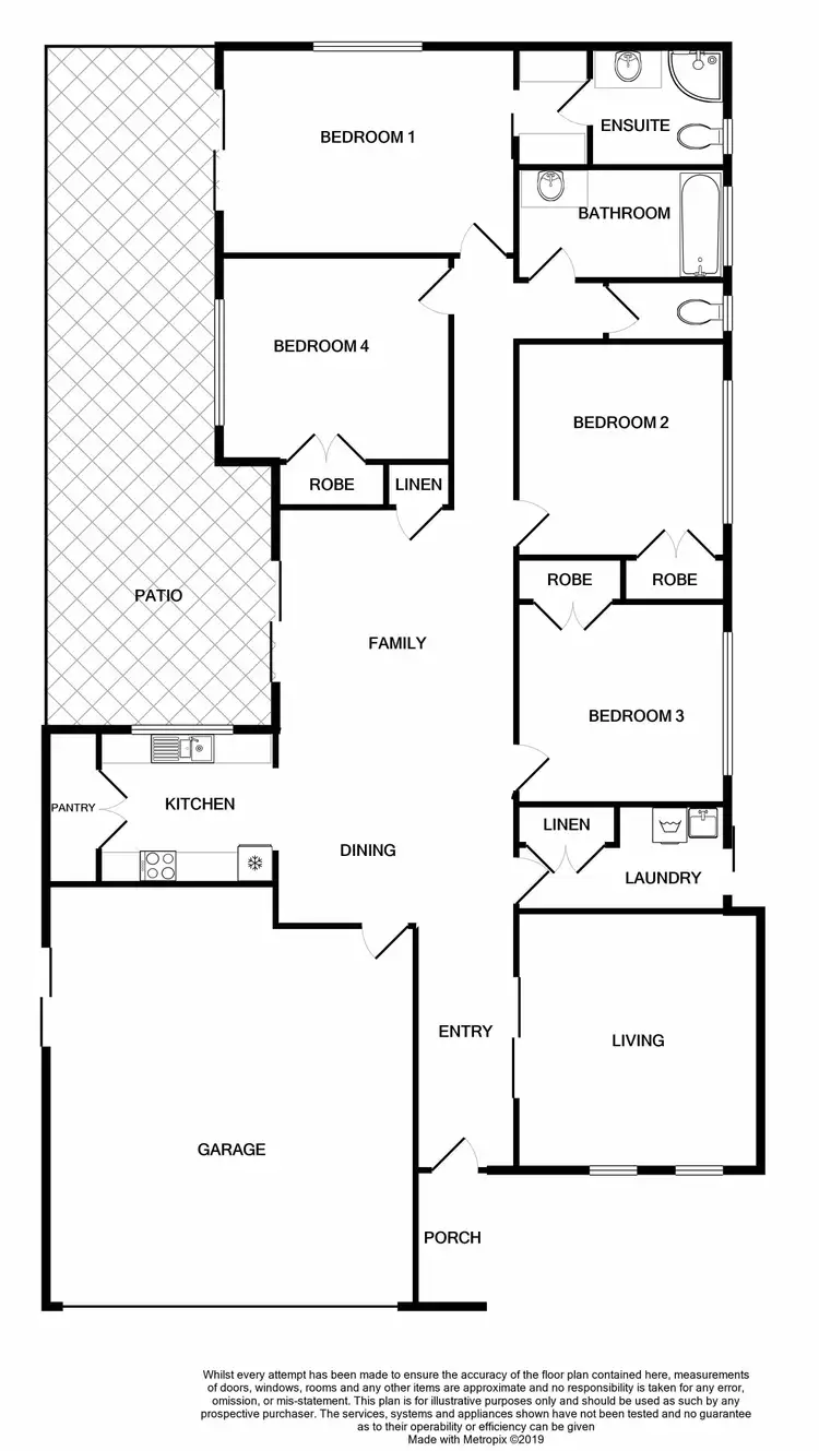 Floorplan of Homely house listing, 12 Channel Street, Bushland Beach QLD 4818