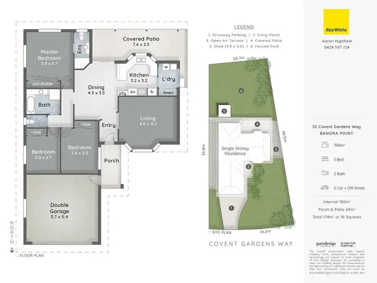 Floorplan of Homely house listing, 32 Covent Gardens Way, Banora Point NSW 2486
