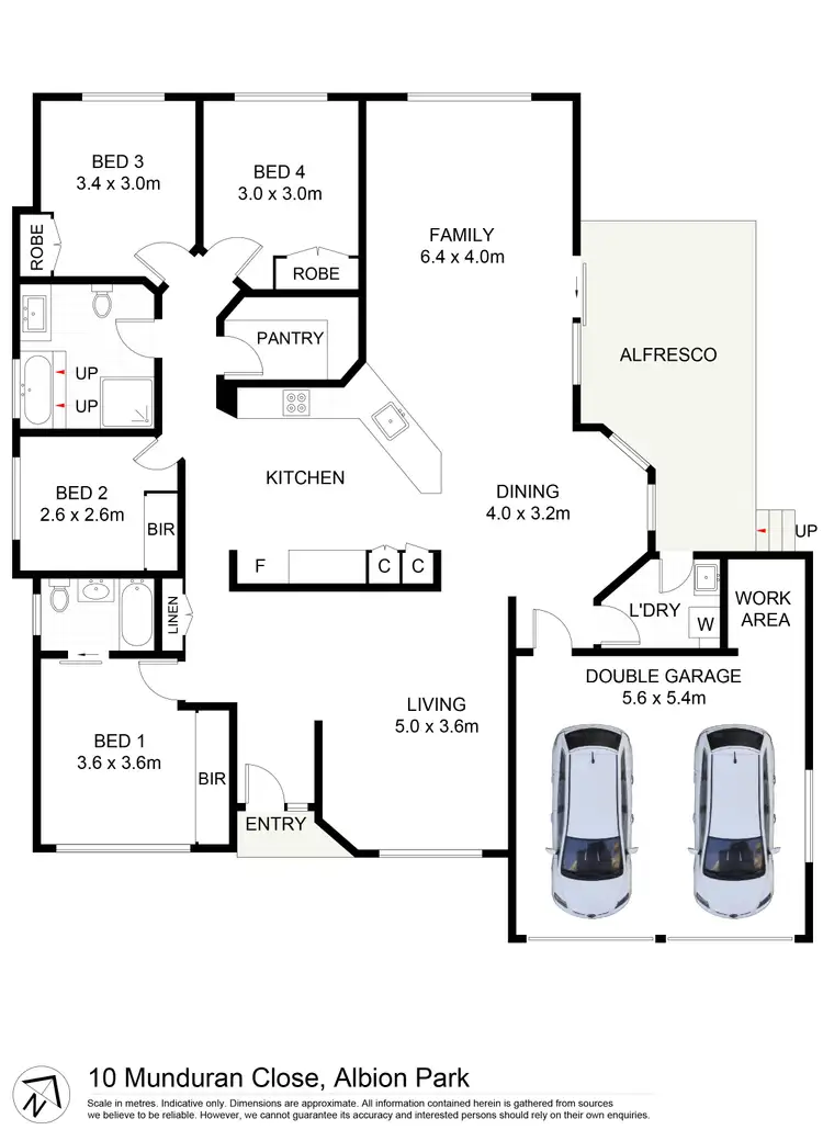 Floorplan of Homely house listing, 10 Munduran Close, Albion Park NSW 2527