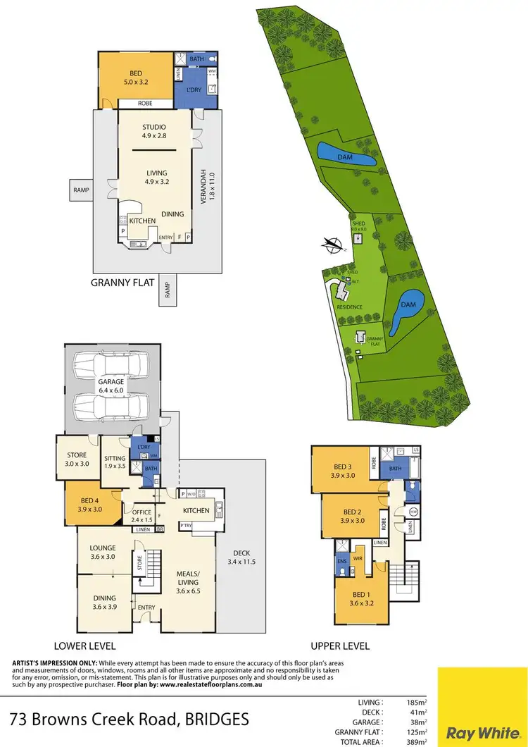 Floorplan of Homely house listing, 73 Browns Creek Road, Bridges QLD 4561