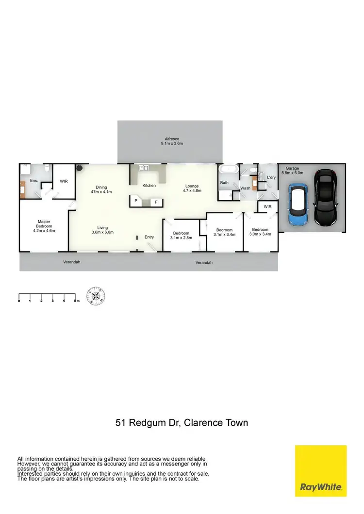 Floorplan of Homely rural property listing, 51 Redgum Drive, Clarence Town NSW 2321