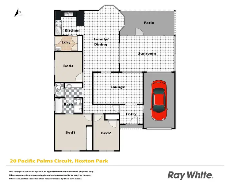 Floorplan of Homely house listing, 20 Pacific Palms Circuit, Hoxton Park NSW 2171
