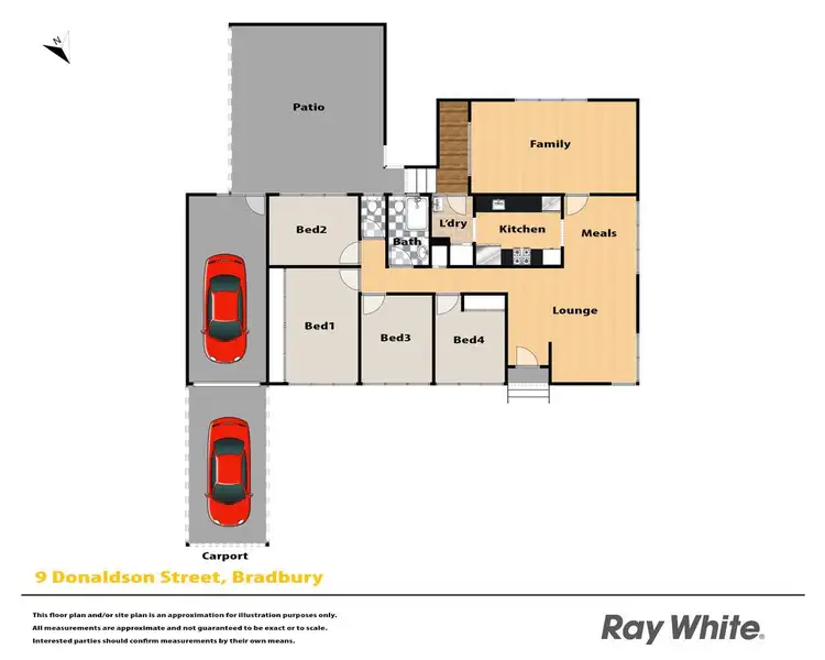 Floorplan of Homely house listing, 9 Donaldson Street, Bradbury NSW 2560