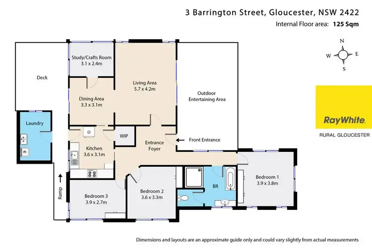 Floorplan of Homely house listing, 3 Barrington Street, Gloucester NSW 2422