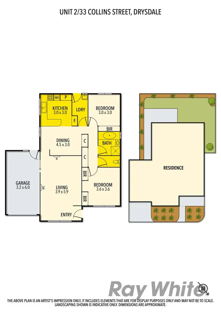 Floorplan of Homely house listing, 2/33 Collins Street, Drysdale VIC 3222