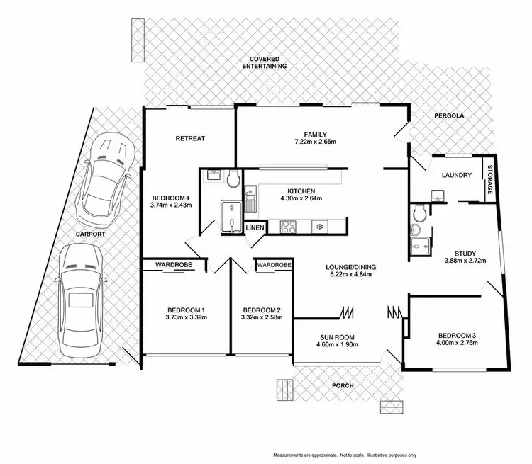 Floorplan of Homely house listing, 4 William Street, Cambridge Park NSW 2747