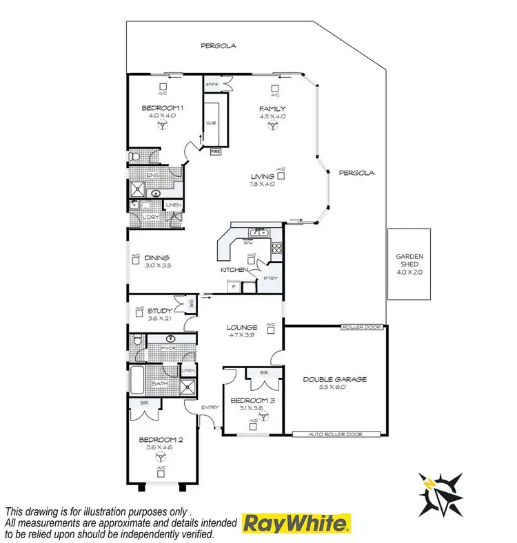 Floorplan of Homely house listing, 4 Janz Avenue, Goolwa North SA 5214