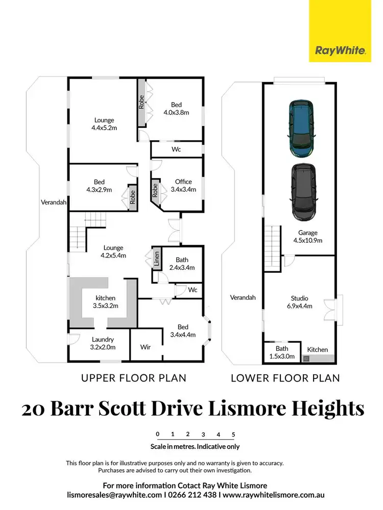 Floorplan of Homely house listing, 20 Barr Scott Drive, Lismore Heights NSW 2480