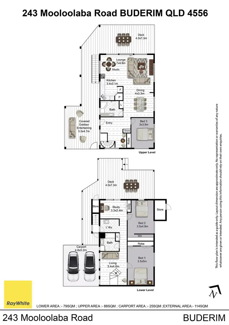 Floorplan of Homely house listing, 243 Mooloolaba Road, Buderim QLD 4556