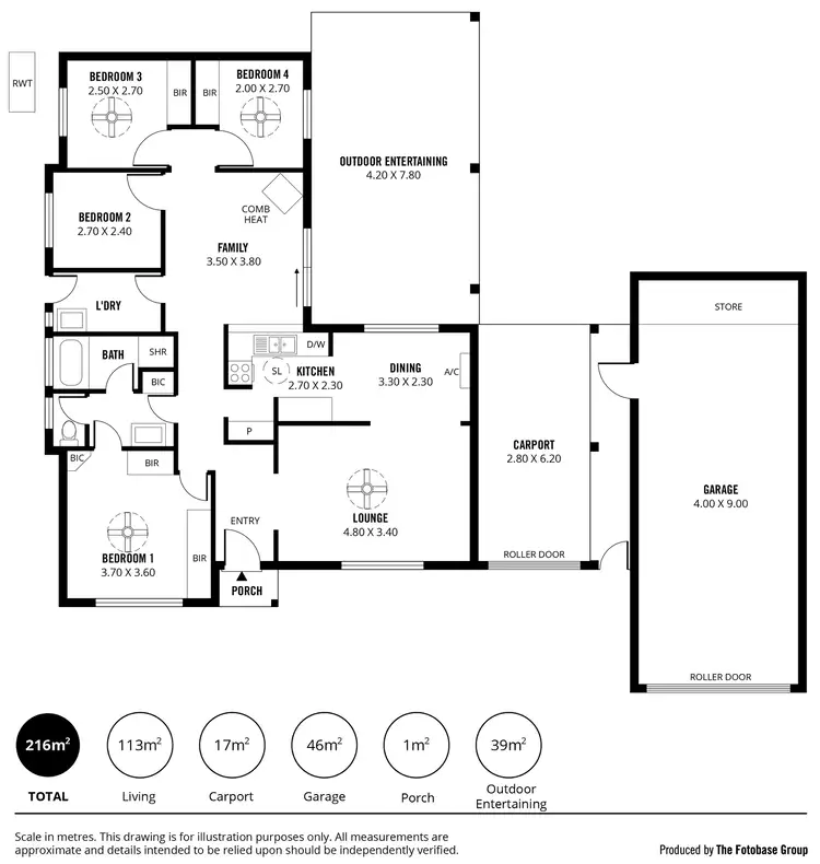 Floorplan of Homely house listing, 25 Jedna Close, Craigmore SA 5114