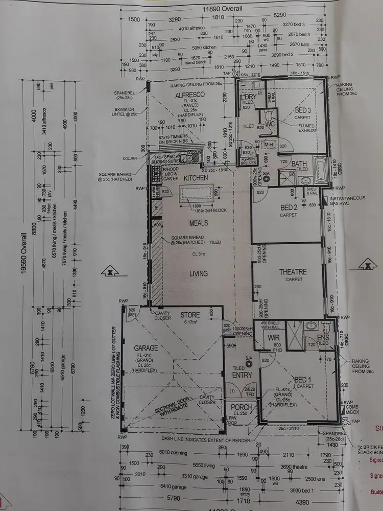 Floorplan of Homely house listing, 11 Burlington Drive, Baldivis WA 6171
