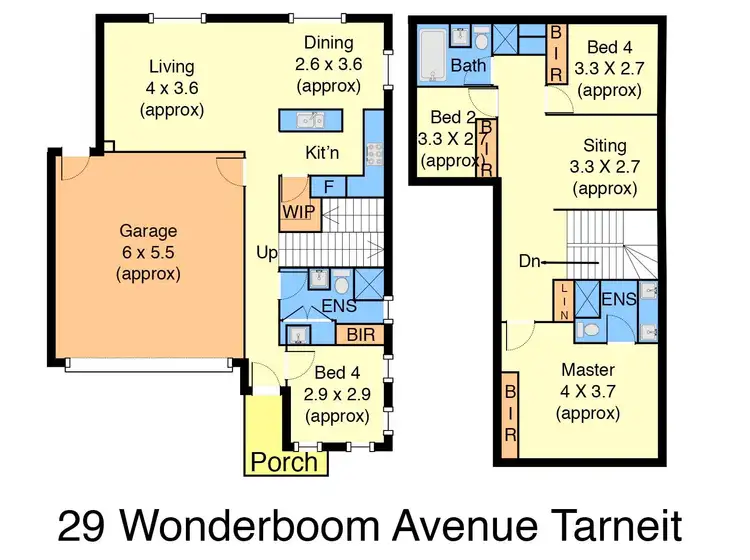 Floorplan of Homely house listing, 29 Wonderboom Avenue, Tarneit VIC 3029