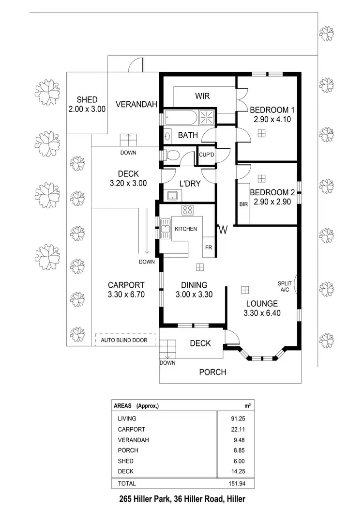 Floorplan of Homely retirement listing, Site 265/36 Hillier Road, Hillier SA 5116