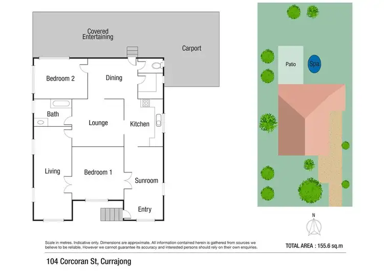Floorplan of Homely house listing, 104 Corcoran Street, Currajong QLD 4812