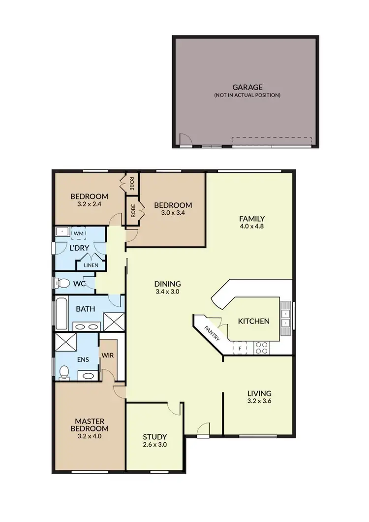 Floorplan of Homely house listing, 70 Dundee Way, Sydenham VIC 3037
