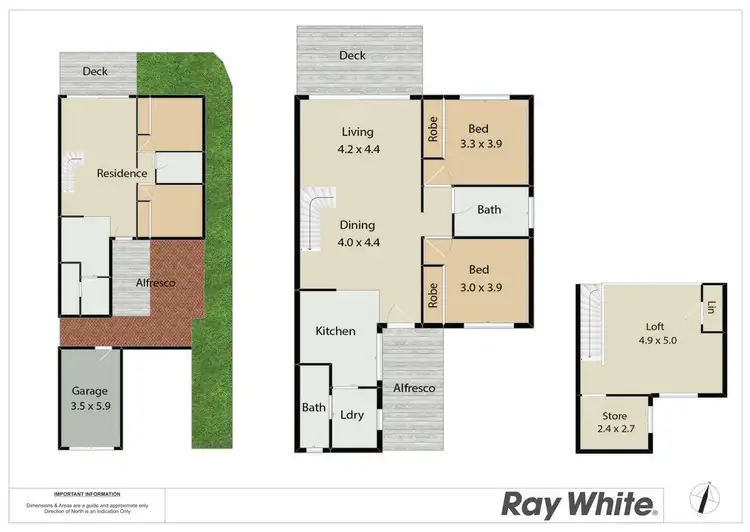 Floorplan of Homely semi-detached listing, 79 Kingfisher Circuit, Rafferty's Resort, Cams Wharf NSW 2281