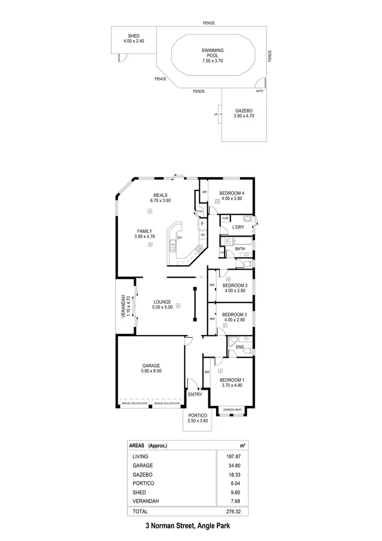 Floorplan of Homely house listing, 3 Norman Street, Angle Park SA 5010