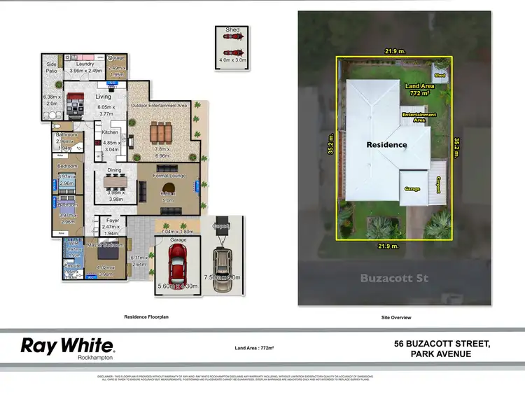Floorplan of Homely house listing, 56 Buzacott Street, Park Avenue QLD 4701