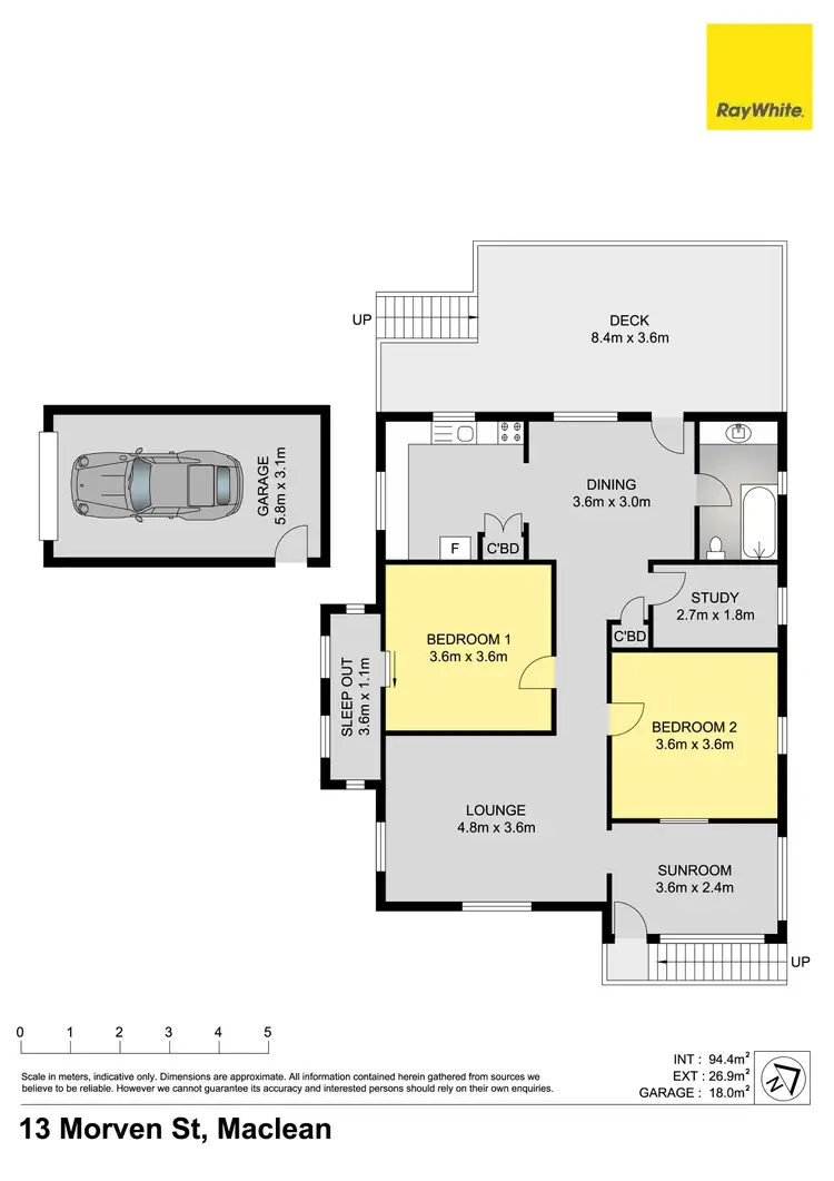 Floorplan of Homely house listing, 13 Morven Street, Maclean NSW 2463