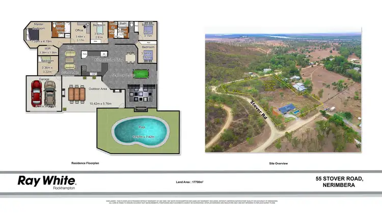Floorplan of Homely house listing, 55 Stover Road, Nerimbera QLD 4701