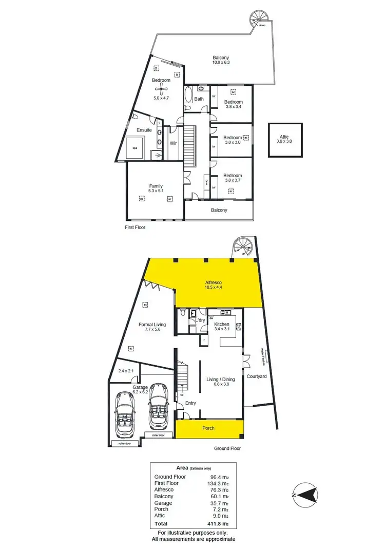 Floorplan of Homely house listing, 4 Pam Street, Firle SA 5070