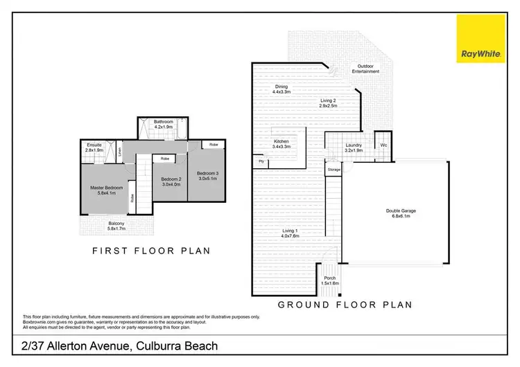 Floorplan of Homely house listing, 2/37 Allerton Avenue, Culburra Beach NSW 2540